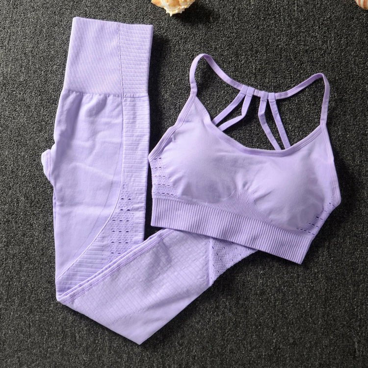 2 Piece Set Workout Clothes for Women Sports Bra and Leggings Set Sports Wear for Women Gym Clothing Athletic Yoga Set